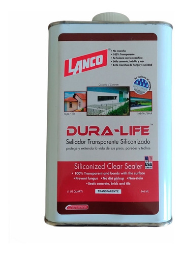 Sellador Impermeabilizante Dura Life 1lt (946ml)