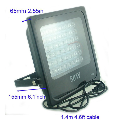 Quans 50w Ultravioleta Uv Led Luz Para Curar Pegamento Black