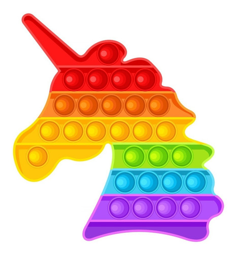 Imagen 5 de 9 de Juego Pop It Fidget Toy Anti Estrés Stress Ansiedad Jueguete