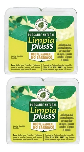 Limpia Plus X4 Cap X2 - Unidad a $4500