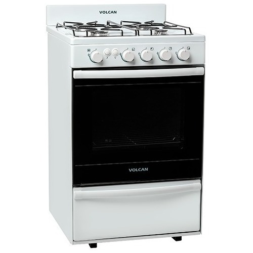 Cocina Volcan 87643vn 55 Cm Blanca