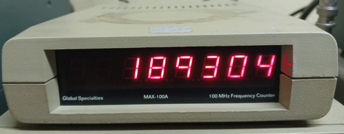 Contador De Frecuencia Global Specialties Max-100a 100 Mhz (Usado)