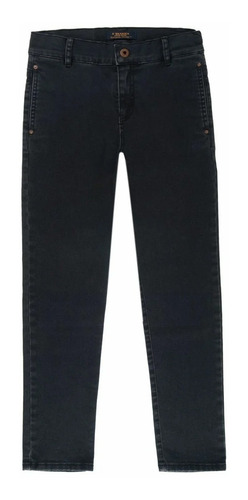 Pantalón Gabardina Niño Wanama Kids Shark Boys Negro