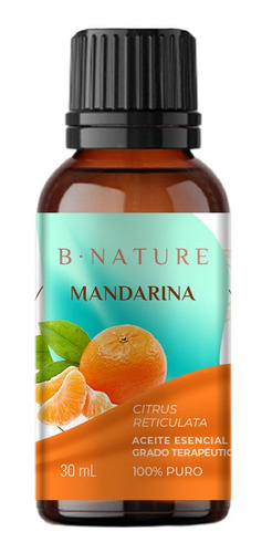 Aceite Esencial De Mandarina Italiana 30 Ml Bnature