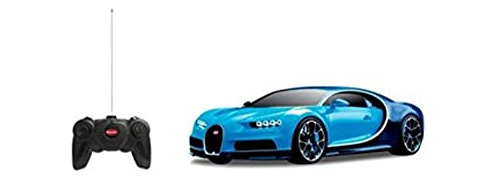 Bugatti Chiron Azul / Negro Radio Control Remoto Gfsgf