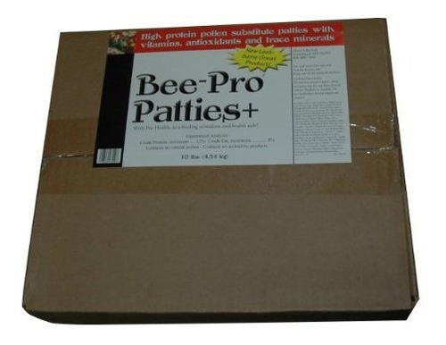 Bee-pro Patties Con Pro Health, 10 Lb