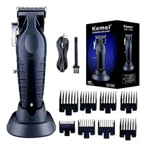 Comprar Cortadora de pelo Kemei Profissional Profissional KM-2296 negra 220V