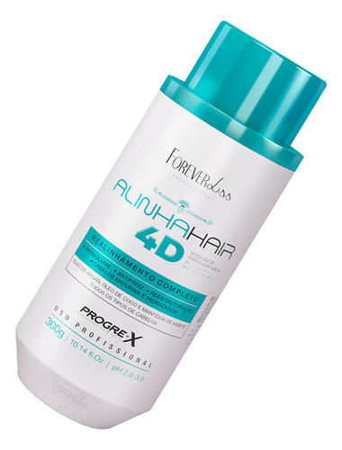 Forever Liss Alinhamento Capilar Completo Alinhahair 4d 300g