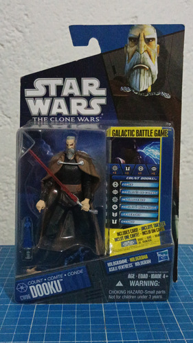 Count Dooku Star Wars The Clone Wars Cw06 2010 (Usado)