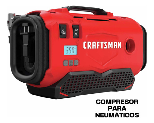 Compresor Para Neumáticos Portátil Craftsman