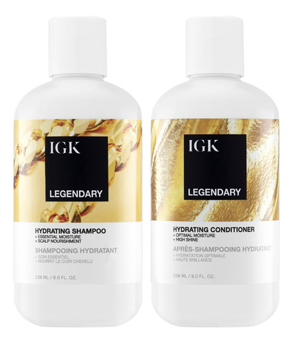 Igk Legendary Kit De Champú + Acondicionador | Saludable +.