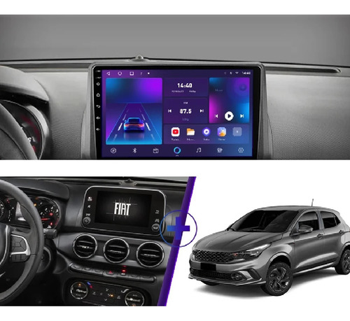 Multimidia Android Fiat Argo E Cronus 2017-22 4/64gb Octa 4g