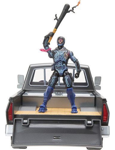 Fortnite The Bear Ford F150 Con Luces + Figura Party Trooper