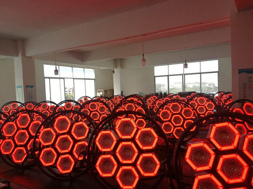 Luz Led Pixel Retro Circulo Dmx 20/56ch Nuevo Stage