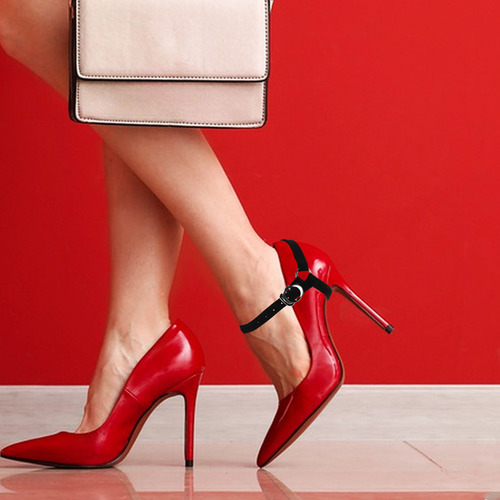 1 Par De Correas Desmontables Para Zapatos De Tacón Alto, Co