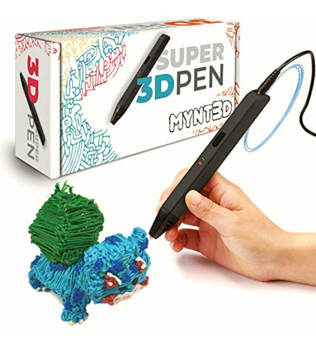 Super 3d Pen, 1,75 Mm Abs Y Pla Compatible Con Bolígrafo