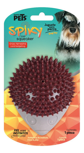 Juguete Para Perro Erizo Terrestre Spiky Fl9467