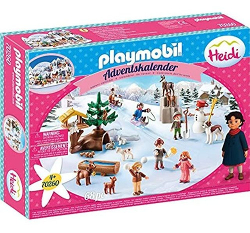 Playmobil Calendario De Adviento 70260 Heidi's Winter World