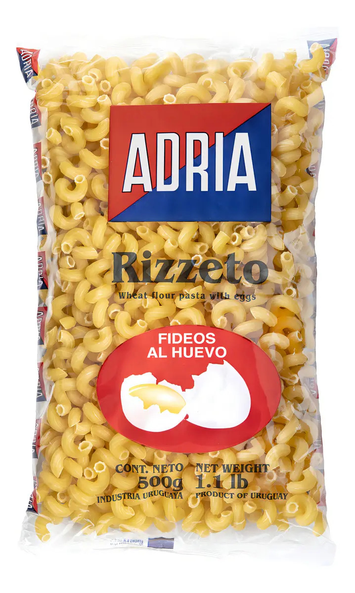 Fideos Al Huevo Adria Rizzeto 500 Grs
