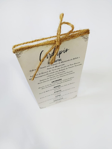 10 Cardápios De Mesa Para Casamento Rustico Elegante
