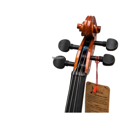 Imagen 5 de 10 de Violín Electroacústico Distele 4/4 Con Estuche Todo Incluido
