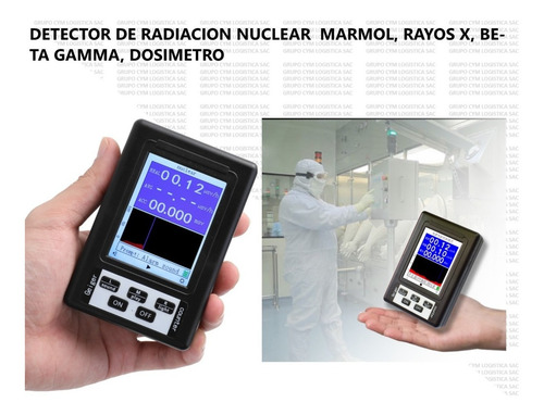 Medidor De Radiacion Nuclear Marmol, Rayos X, Beta Gamma
