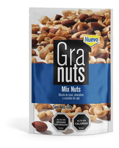 Frutos Secos Granuts Mix Nuts 120g