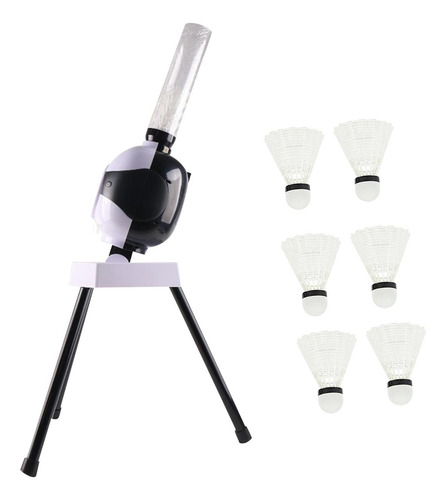 Entrenador De Bádminton Máquina Con 6 Bádmintons