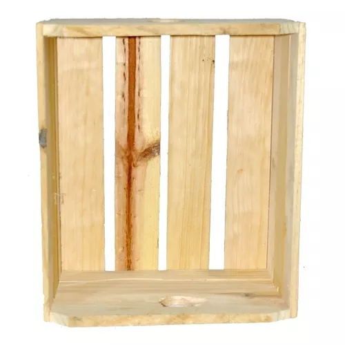 6er set wohnkisten de madera dekokisten Caja de pino natural 