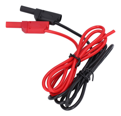 Cable De Prueba Tipo Banana Plug, 4 Mm A 32 A, 1000 V, Rojo