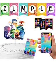 Comprar Kit Imprimible Cumple + Candy Editable - Intensamente