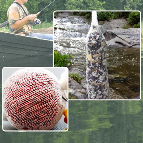 Sacos De Iscas De Malha Pva Para Alimentação De Boilies, M