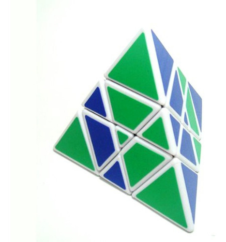 Cubo Magico Rubik Piramide Tower 3x3x3 Fondo Blanco  Ingenio