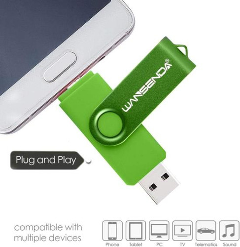 Wansenda Otg Unidad Flash Usb Micro Usb Memory Stick 16gb 32