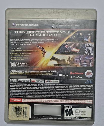 Max Effect 2 Ps3 Juego En Fisico (Usado)