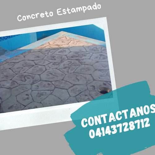 Imagen 2 de 8 de Concreto Estampado