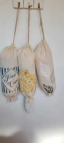 Bolsas de tela pintadas a mano precio hot sale