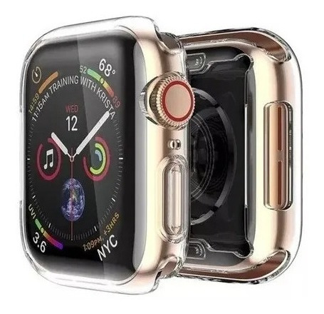 Case Capinha Proteção 360º Tpu Flexivel Apple Watch 44mm 