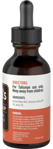 Suplemento, Carlyle Iodeto De Potássio & Iodo 2% 59 Ml