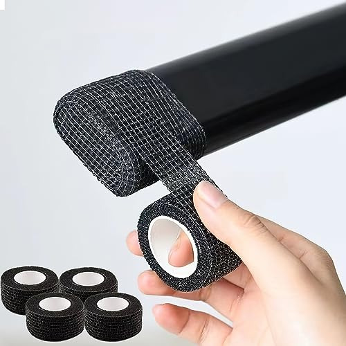 Cinta De Tela Autoadesiva Para Patas De Mueble 4u Negro