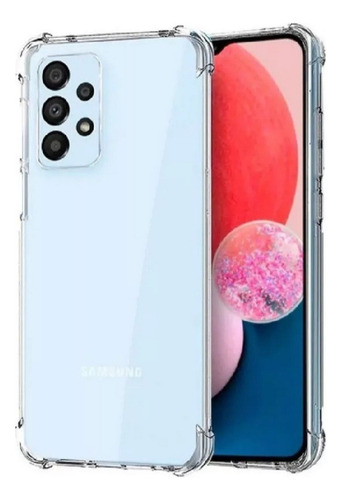 Funda Transparente Bordes Reforzados Para Modelos Samsung Transparente Samsung A13 4g