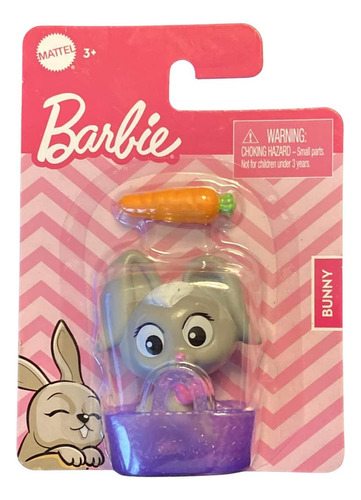 Mascotas Barbie Con Bolsa De Mano - (conejito)