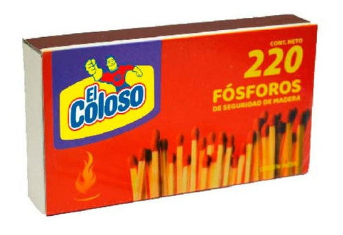 El Coloso Fosforos X220 