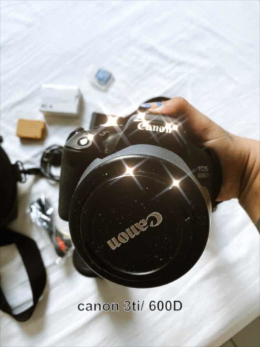 Canon T3i/600d + 3 Lentes