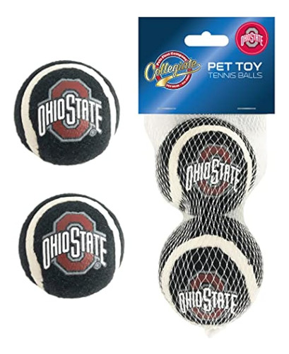 Pets First Ncaa Ohio State Buckeyes Pelotas De Tenis Para Pe