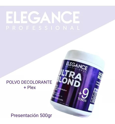 Decolorante Elegance Ultra Blond De 500 Gr