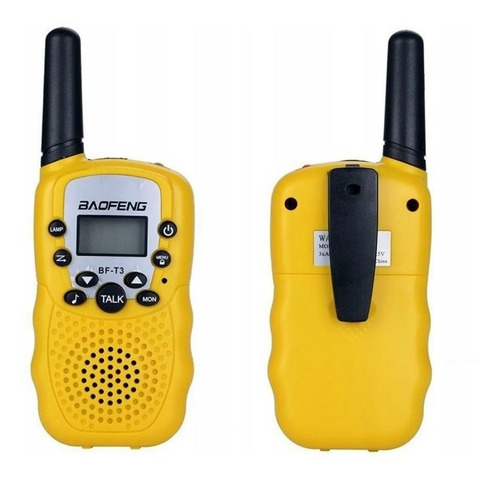 Walkie Talkies Baogeng Bf-t3 Radio Portátil De Dos Vías