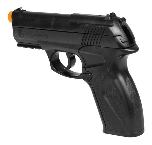 Imagem 4 de 5 de Pistola Airgun Rossi C11 4,5mm Co2 - Não Tem Ponta Laranja
