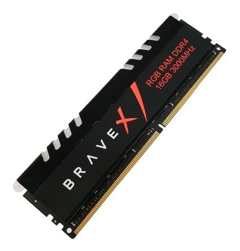 Imagem 1 de 2 de Memoria Ram Ddr4 Winmemory Bravex 16gb 3000mhz Rgb Gamer