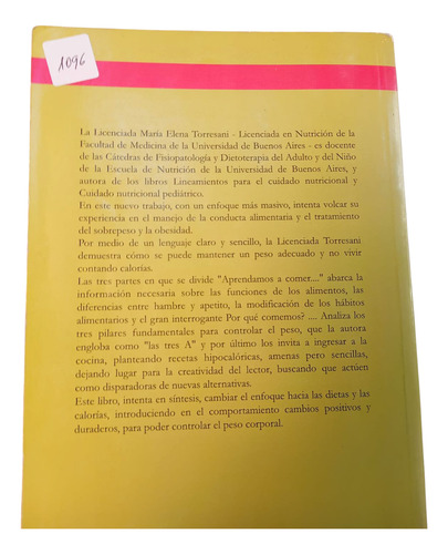 Aprendamos A Comer, Sin Contar Calorías (Usado)